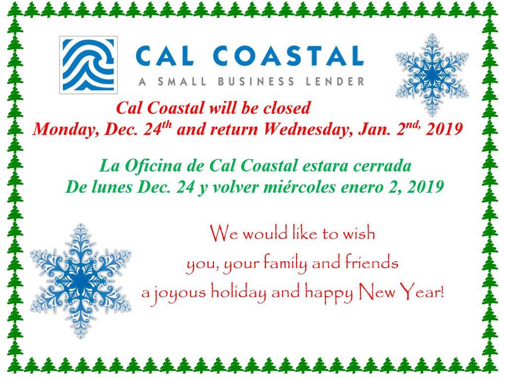 Office Closed 12 24 18 1 1 19. Happy Holidays Central